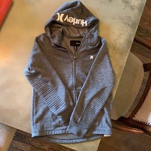 Youth Hurley zip up hoodie